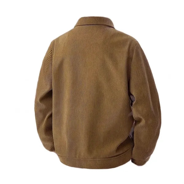 Corduroy Snap Button Jacket