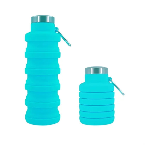 Foldable Silicone Portable Water Bottle