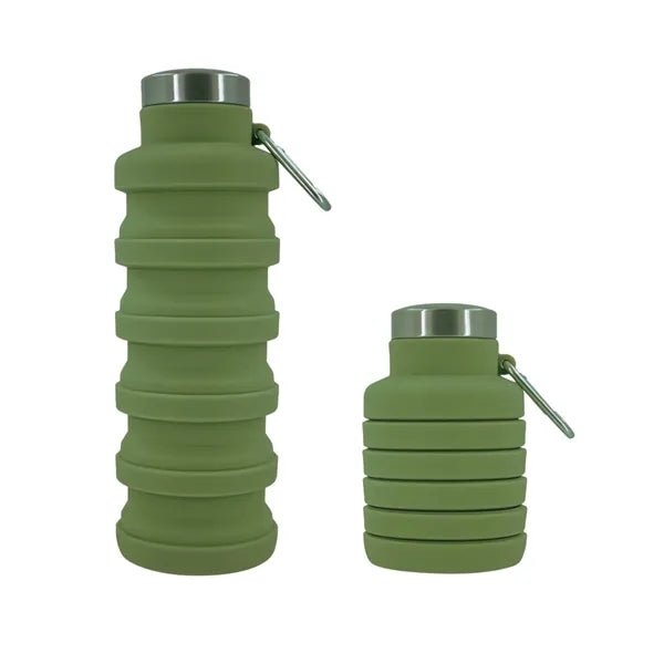 Foldable Silicone Portable Water Bottle