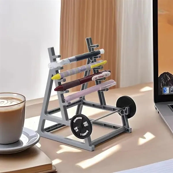 ABS Gym Themed Weighted Pen Holder