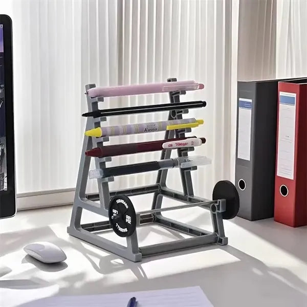 ABS Gym Themed Weighted Pen Holder