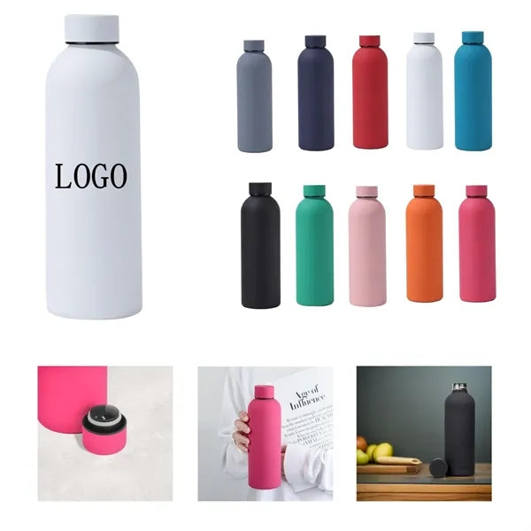 Vacuum Insulated Sports Water Bottle