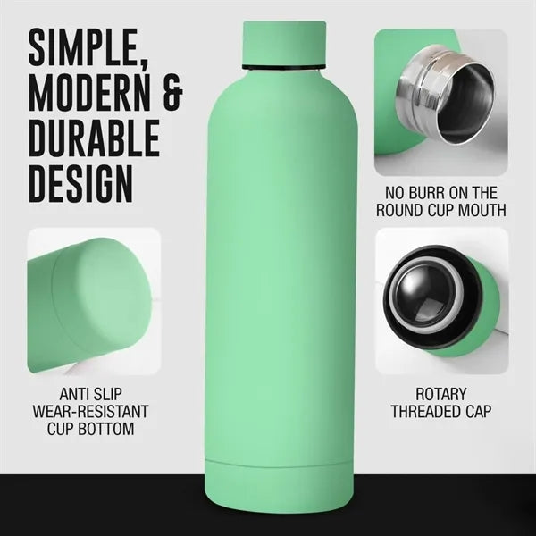 Vacuum Insulated Sports Water Bottle