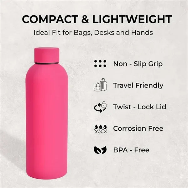 Vacuum Insulated Sports Water Bottle
