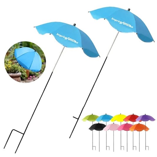 Garden Plant Protection Umbrella With Ground Stake