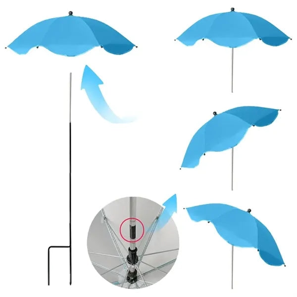 Garden Plant Protection Umbrella With Ground Stake