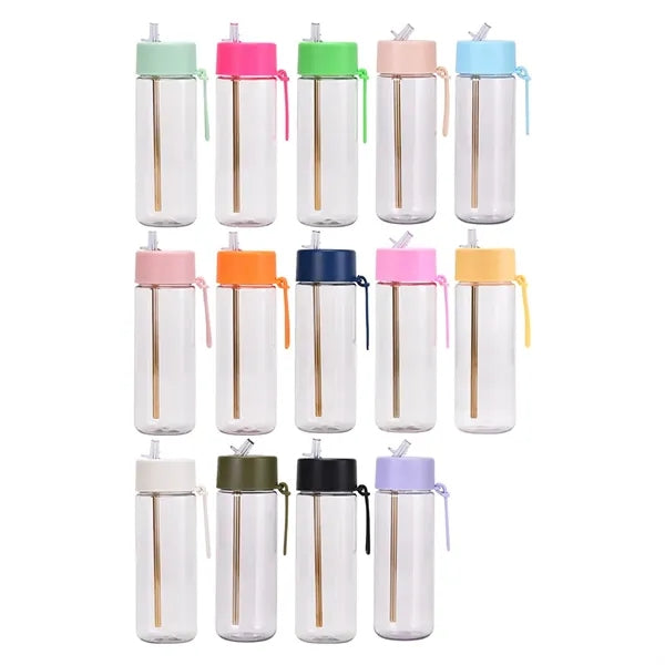 740ml 25oz Plastic Sports Travel Water Bottle