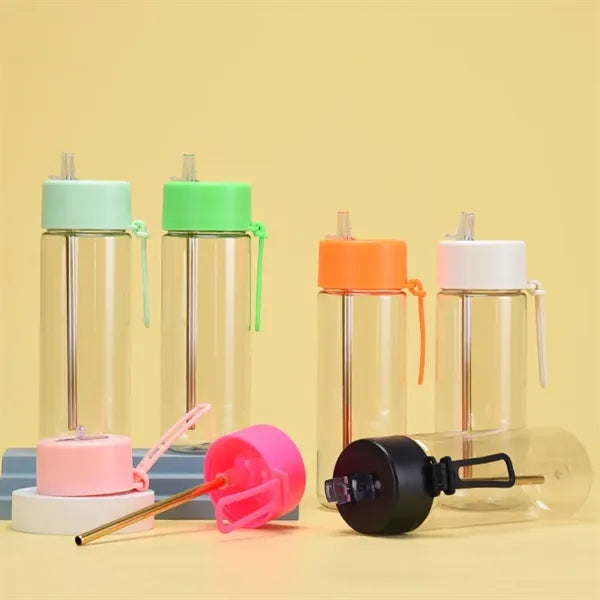 740ml 25oz Plastic Sports Travel Water Bottle