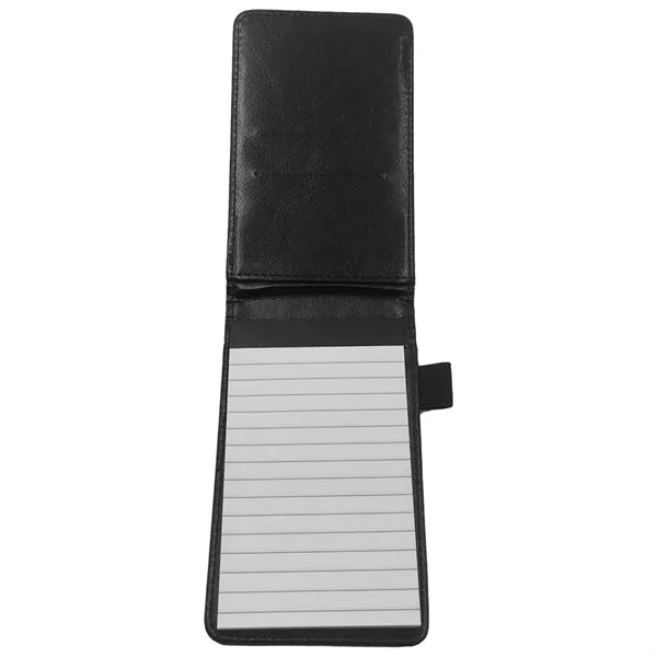 Golf Scorecard Holder PU Yardage Book Notebook with Pen