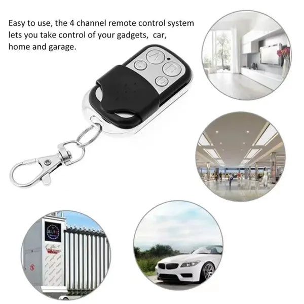 4 Channel Clone Remote Control Keychain Garage Door Opener