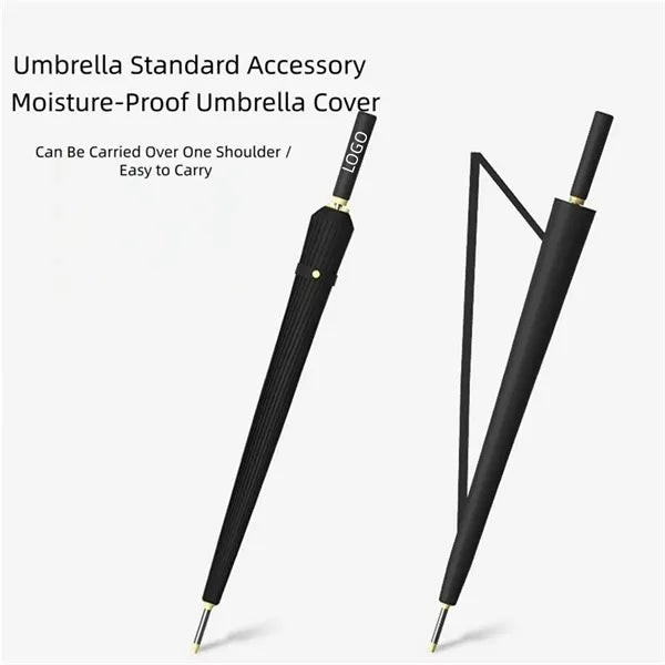 Large Umbrella 24 Rib Straight Bar Automatic Open