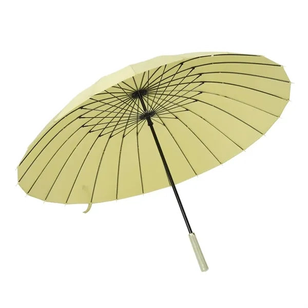 Large Umbrella 24 Rib Straight Bar Automatic Open
