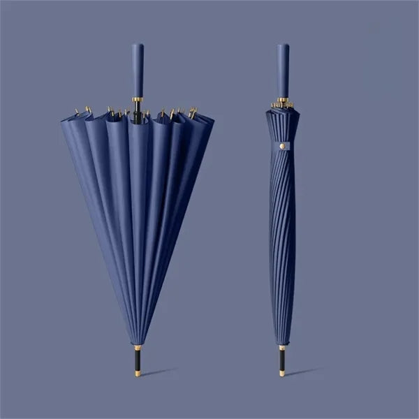 Large Umbrella 24 Rib Straight Bar Automatic Open