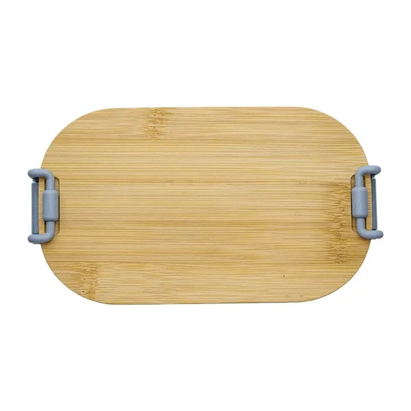 Engraved Bamboo Lunch Box