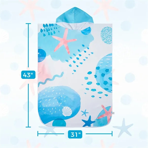 Adult Full Color Hooded Towel
