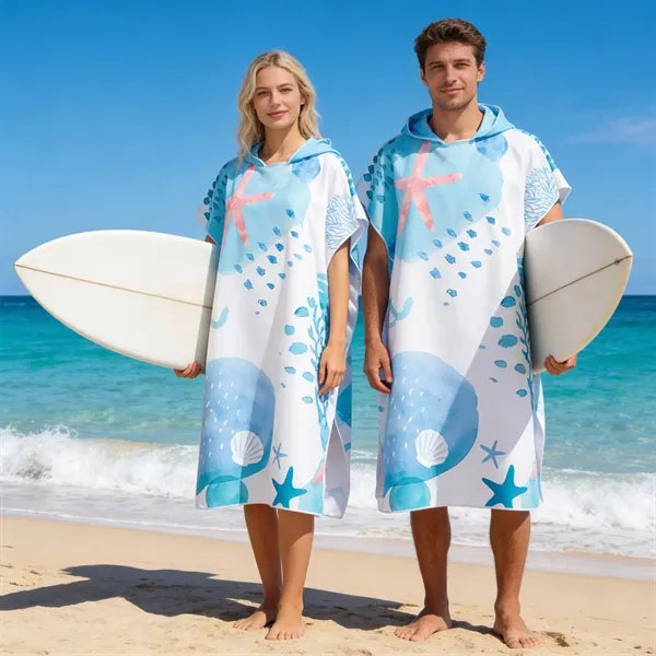 Adult Full Color Hooded Towel