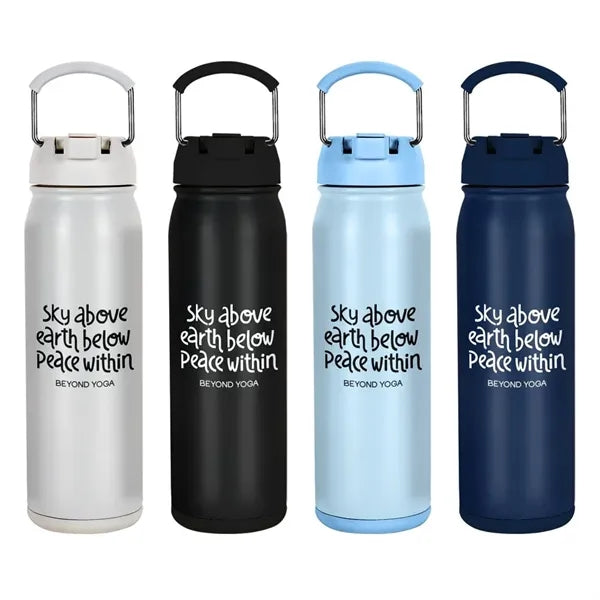 Pocket Hydro 24oz SS Vacuum Water bottle w Compartment