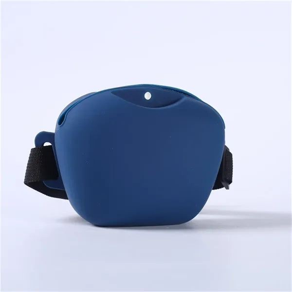 Pet Silicone Treat Bag Fanny Pack with Waist Belt and Clip