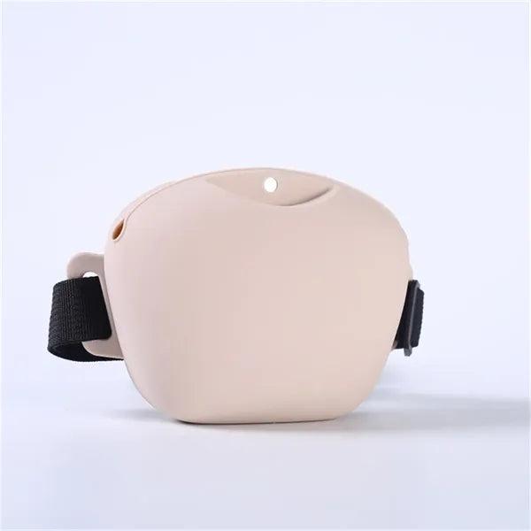Pet Silicone Treat Bag Fanny Pack with Waist Belt and Clip