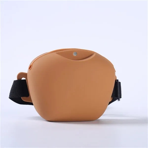 Pet Silicone Treat Bag Fanny Pack with Waist Belt and Clip