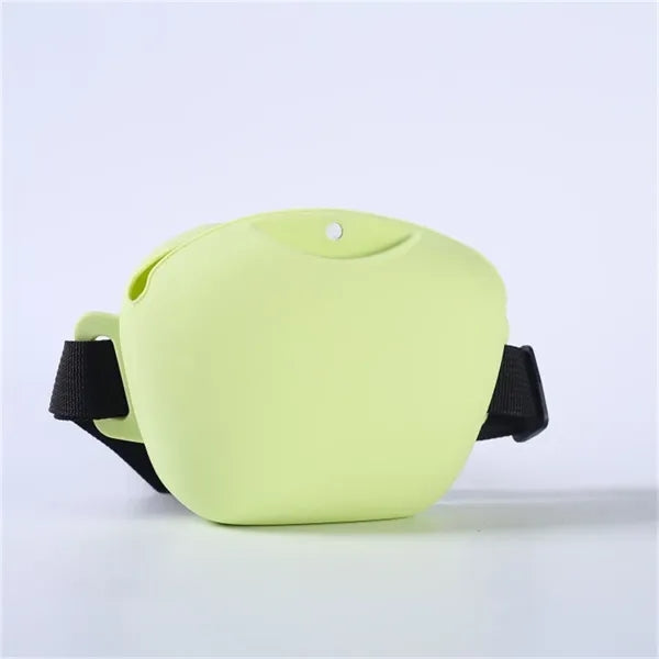 Pet Silicone Treat Bag Fanny Pack with Waist Belt and Clip