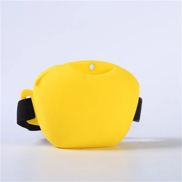 Pet Silicone Treat Bag Fanny Pack with Waist Belt and Clip