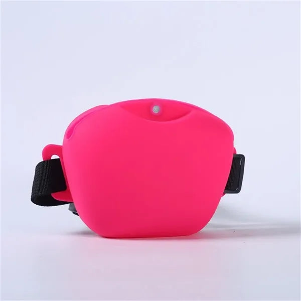 Pet Silicone Treat Bag Fanny Pack with Waist Belt and Clip