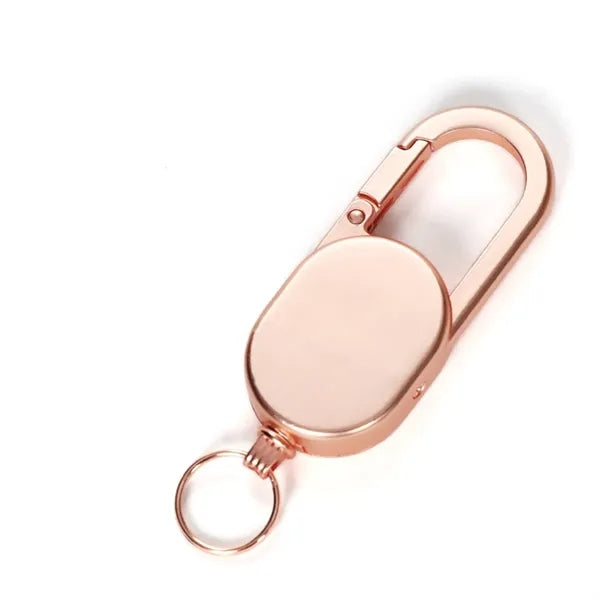 Retractable Keychain with Carabiner Heavy Duty Badge Reel