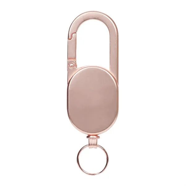 Retractable Keychain with Carabiner Heavy Duty Badge Reel