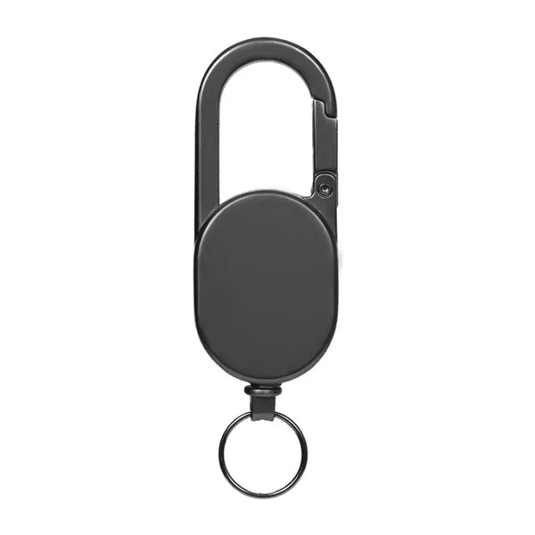 Retractable Keychain with Carabiner Heavy Duty Badge Reel