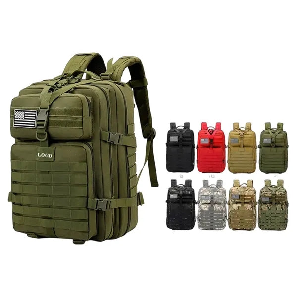 Outdoor camouflage tactical water-repellent hiking backpack