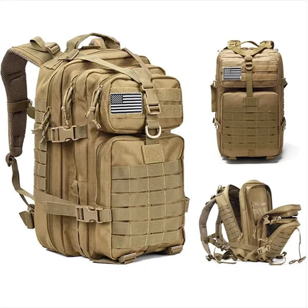 Outdoor camouflage tactical water-repellent hiking backpack