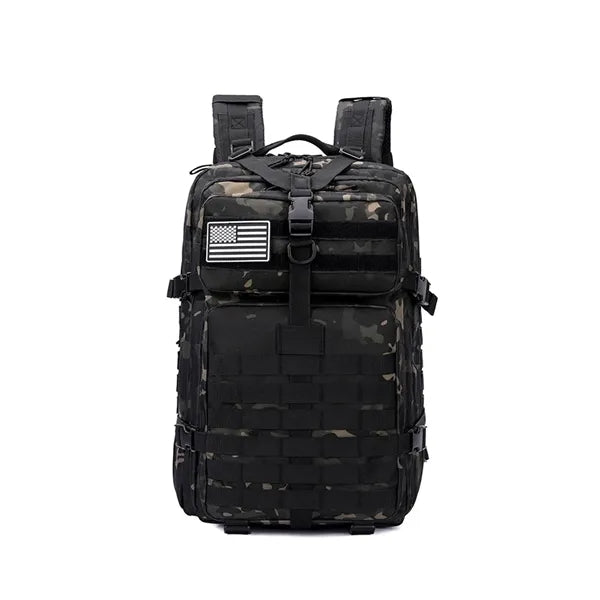 Outdoor camouflage tactical water-repellent hiking backpack
