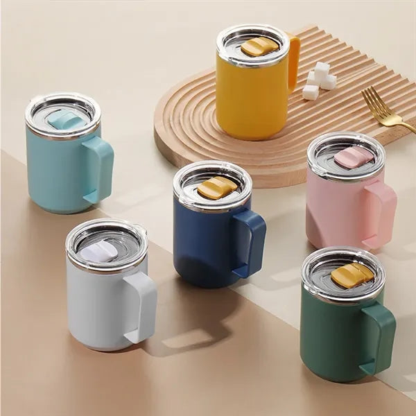Stainless Steel Coffee Mug With Lid 15 OZ