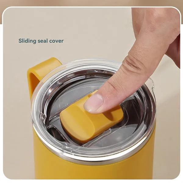 Stainless Steel Coffee Mug With Lid 15 OZ