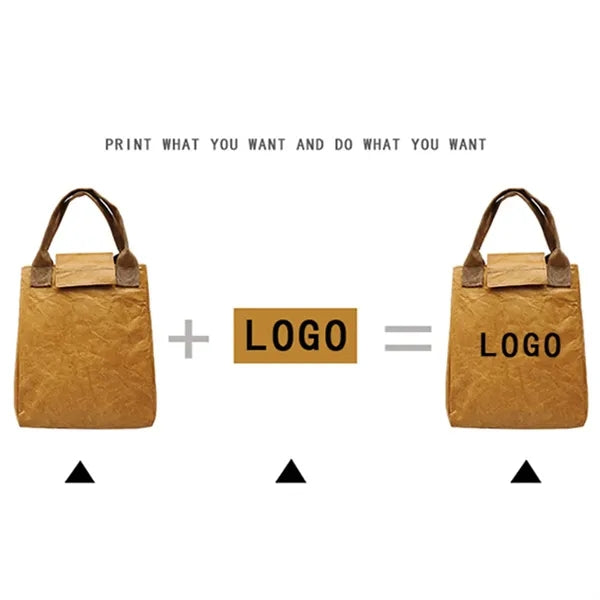 Tyvek Splash-Proof Insulated Cooler Tote Bag