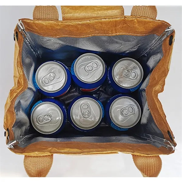 Tyvek Splash-Proof Insulated Cooler Tote Bag
