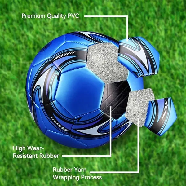 Soccer Ball Size 5 Official Match Weight for Youth Adults