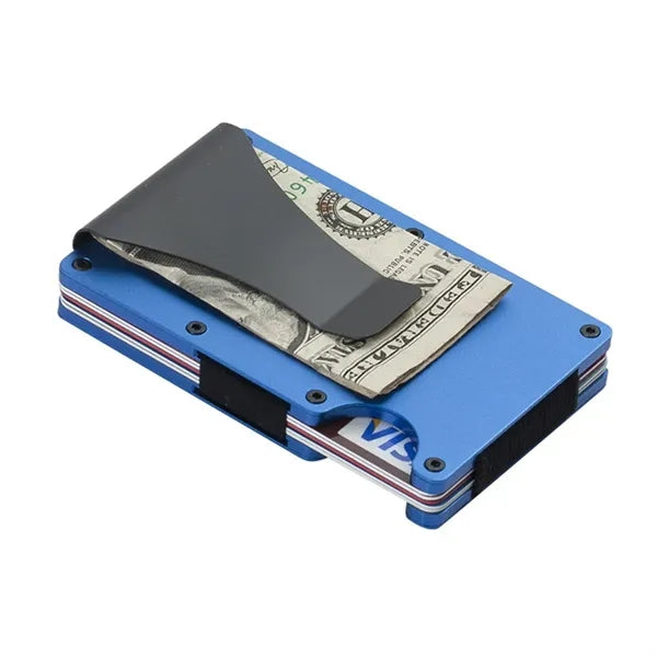 Ultra Slim RFID Blocking Metal Card Holder Wallet