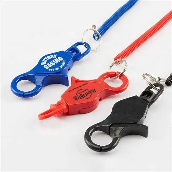 20" Plastic Lobster Claw Elastic Casino Coil Bungee Cord