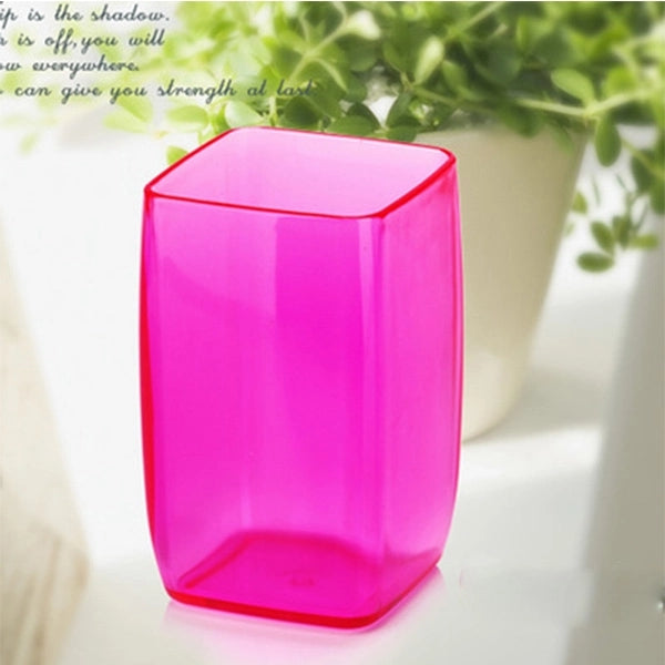 Square Plastic Crystal Water Bottle