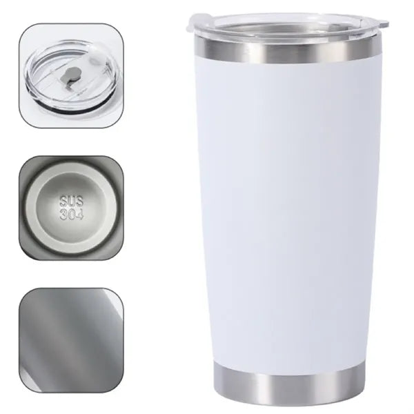 20 Oz. Personalized Custom Insulated Beer Beverage Tumbler