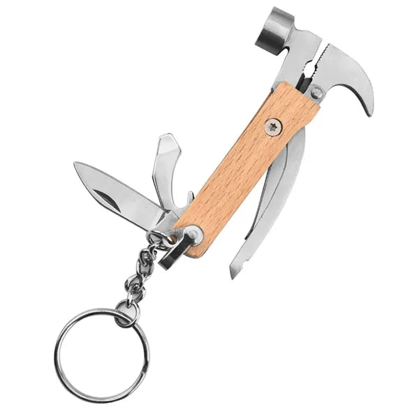 7-in-1 Mini Wooden Hammer Tool