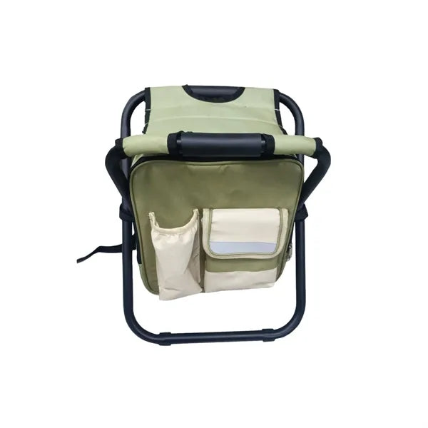 Foldable Fishing Stool with Ice Bag