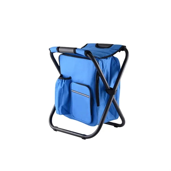 Foldable Fishing Stool with Ice Bag