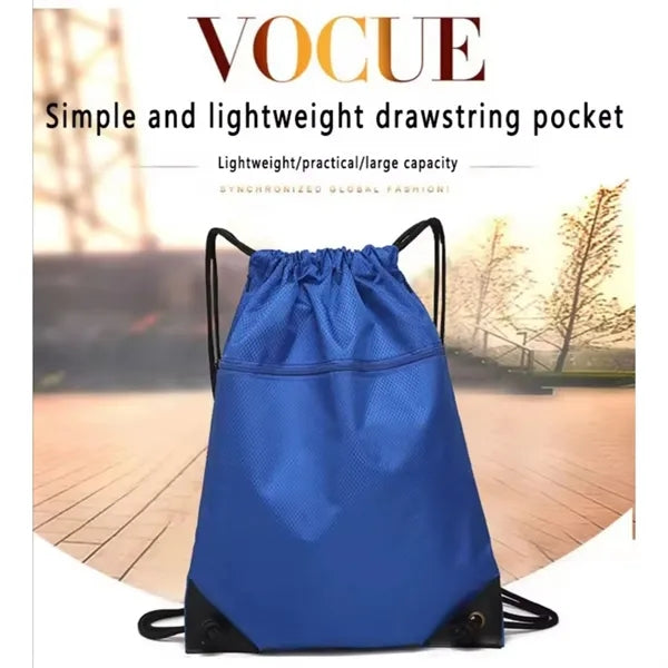 Waterproof Oxford Drawstring Backpack