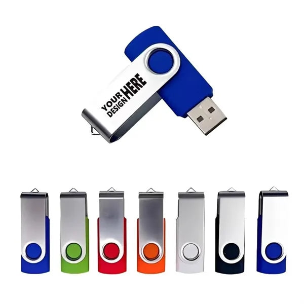 4GB Sleek Metal Flash Drive
