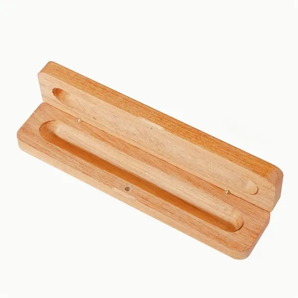 Beech wood Single Pen Flip Box