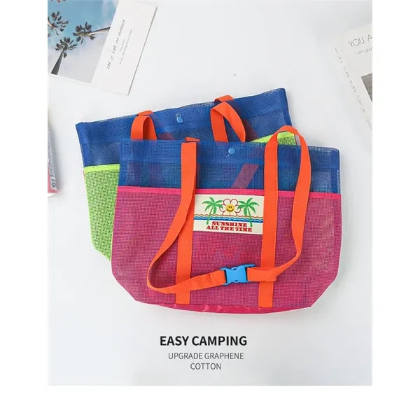 Mesh Beach Totes