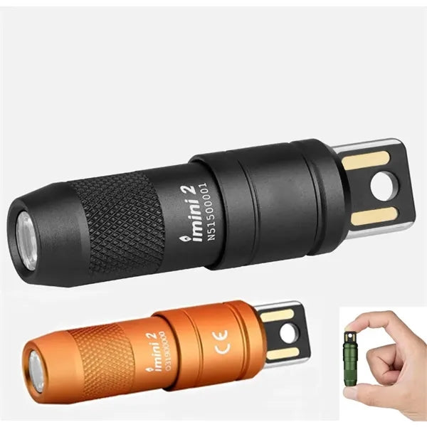 USB Rechargeable Mini Keychain Flashlight
